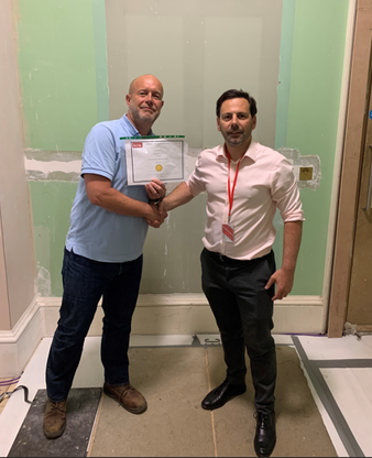 JAB Employee of the Month on the South Wing project at Buckingham Palace - Cover Image